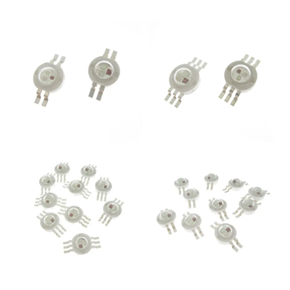 

Best High Power LED Chip Light RGB SMD led light 3W9W LED RGB Diode For 4pin 6pin 45mil DIY molding LED Stage Light Source Beads