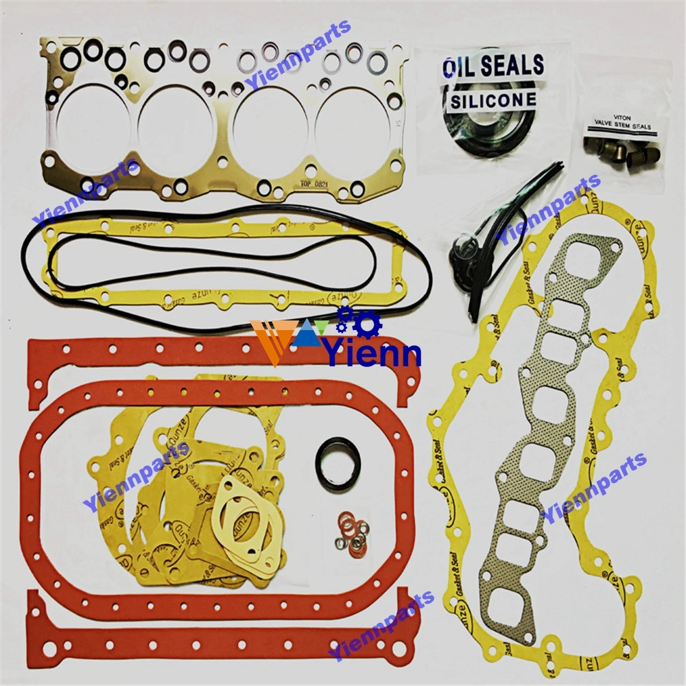 For ISUZU C240PKJ C240 Engine Overhaul Head Gasket Kit SetFits TCM FD15 FD18 FD20 FD25 FD30 Forklifts Diesel engine parts