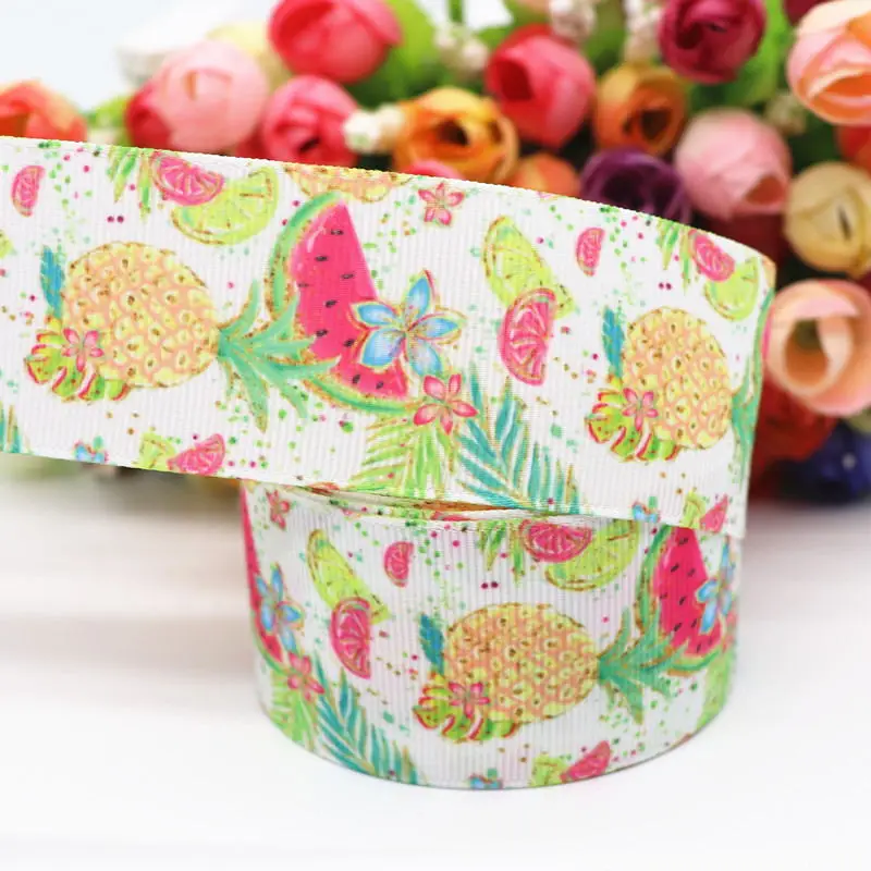 10 Yards 1,5'' 38MM Ripsband mit Blumen- und Tiermotiven für Haarschleifen, DIY-Bastelmaterial Y19081602 – Detail 12