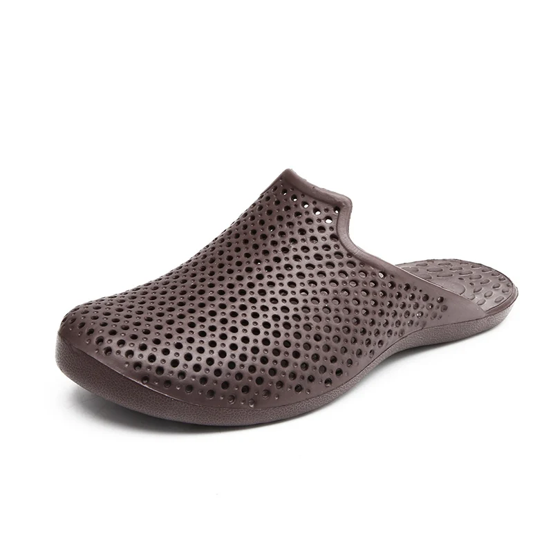 2021 Summer Light-weight Men's Sandals Outdoor Black EVA Slip On Soft Sandal Shoes For Man Sandle Big Size 46 Zapatos