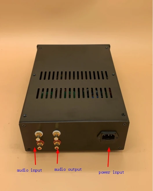 finished PV12 preamplifier 12AU7 vacuum Tube Preamplifier Audio Base on Conrad-Johnson Circuit