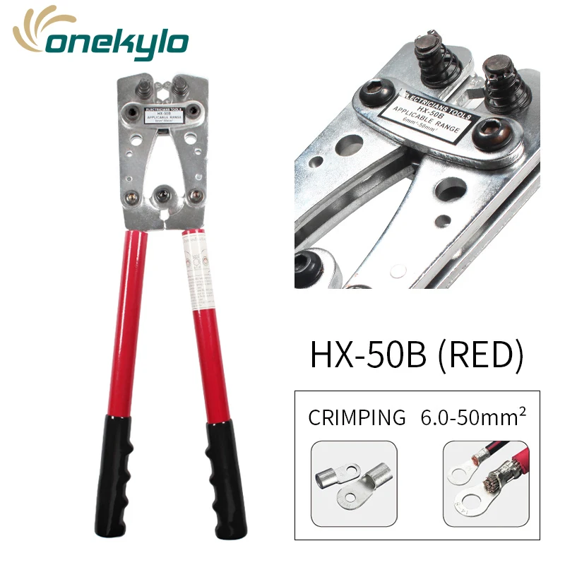 Shipping Free Large Crimp Plier Hex Crimper Crimping Tool Cable Lug Crimping pliers Pressing Crimping Tool