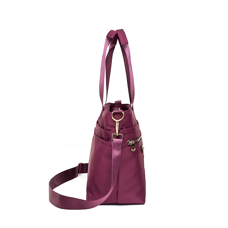 Borsa a tracolla a spalla femminile di alta qualità Borse in nylon di lusso Borse da donna con manico superiore Borsa a tracolla tote da donna