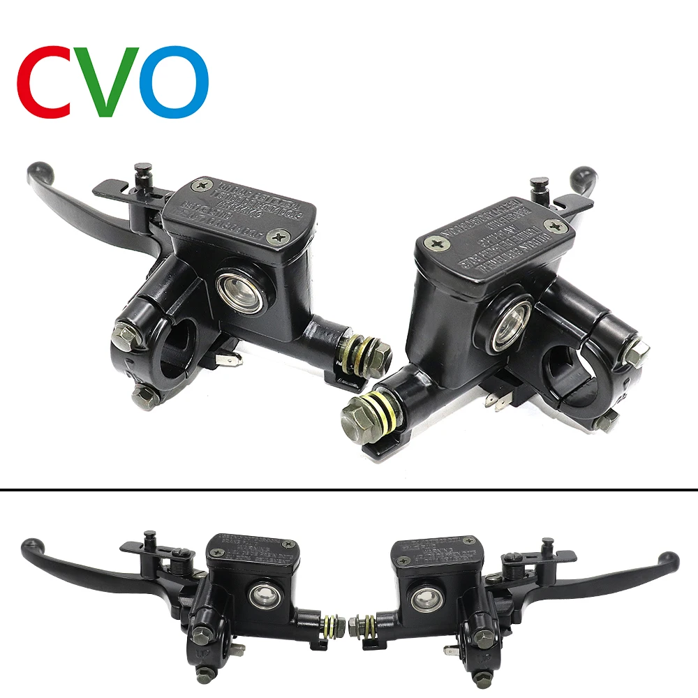 Hydraulic Brakes Universal Motorcycle brake Pump Buggy Scooter Cylinder Pump Handle Accessories Left Right Clutch Lever 50-250CC