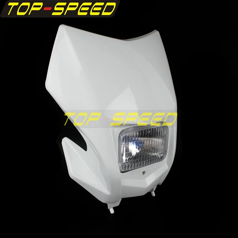 Universal Motocross Enduro MX Headlight Front Light Mask for Honda CRF450 CRF250 CRF230 CRF125 CRF150 CRF110 WR TTR KXF EXC SX