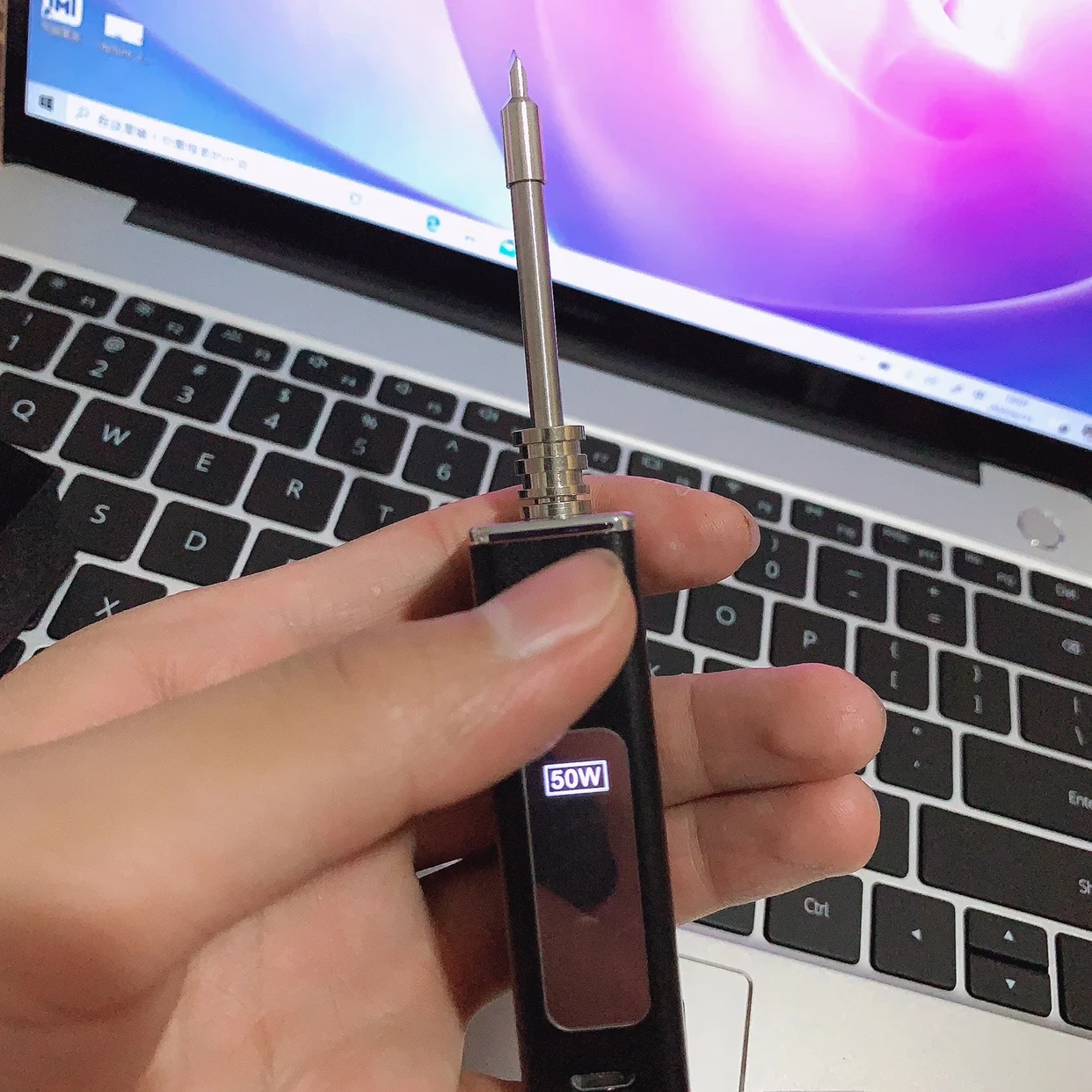 50w High Power Rechargable Solding Iron Portable Outdoor Model Aircraft Students DIY Soldering Iron Home Maintenance