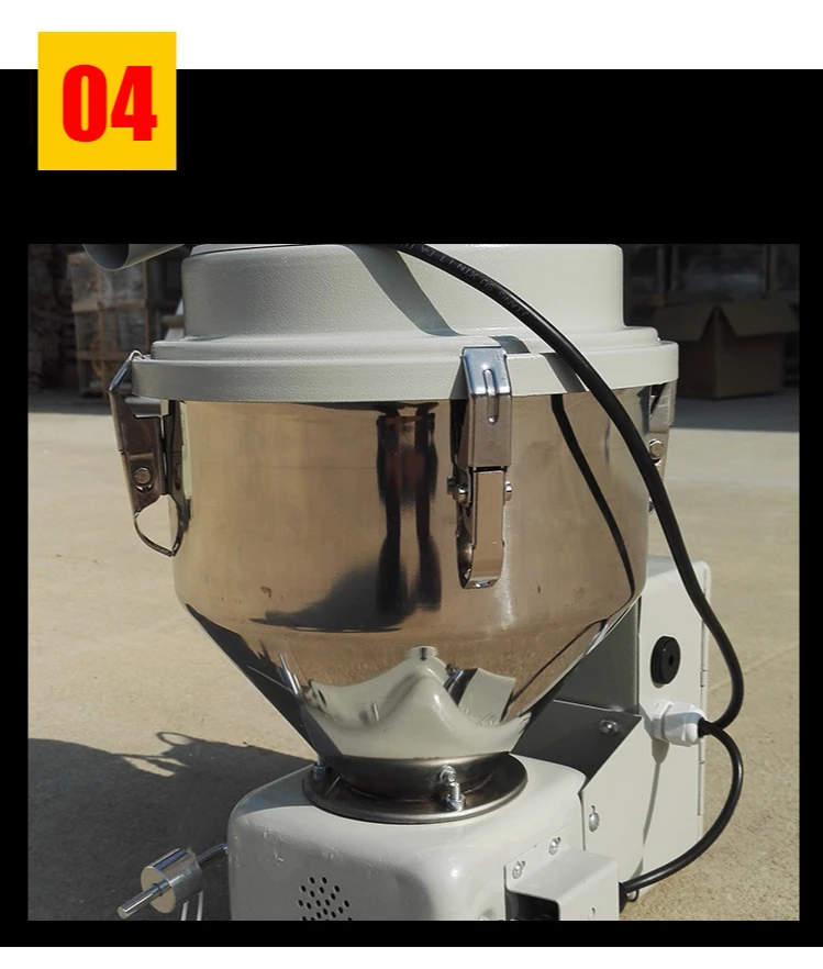 220V Hopper Loader Auto Feeder Automatic Plastic Particle Vacuum Feeding Machine for Injection Molding Machine 300KG/T 7.5L
