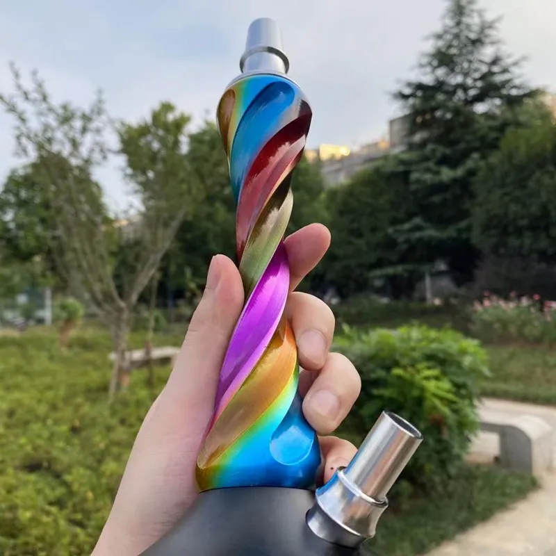 Newly Hookah Colorful Model High Quality Shisha Nargile Sheesha Narguile Chicha Cachimbas Water Pipe Accessories alphahookahs