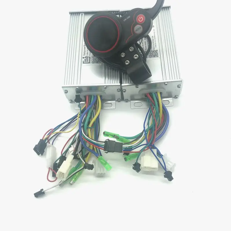 36V 48V 60V 500W 600W Electric Bicycle Controller And LH100 LCD Display Set Dual Motor Controllers Electric Bike Controller