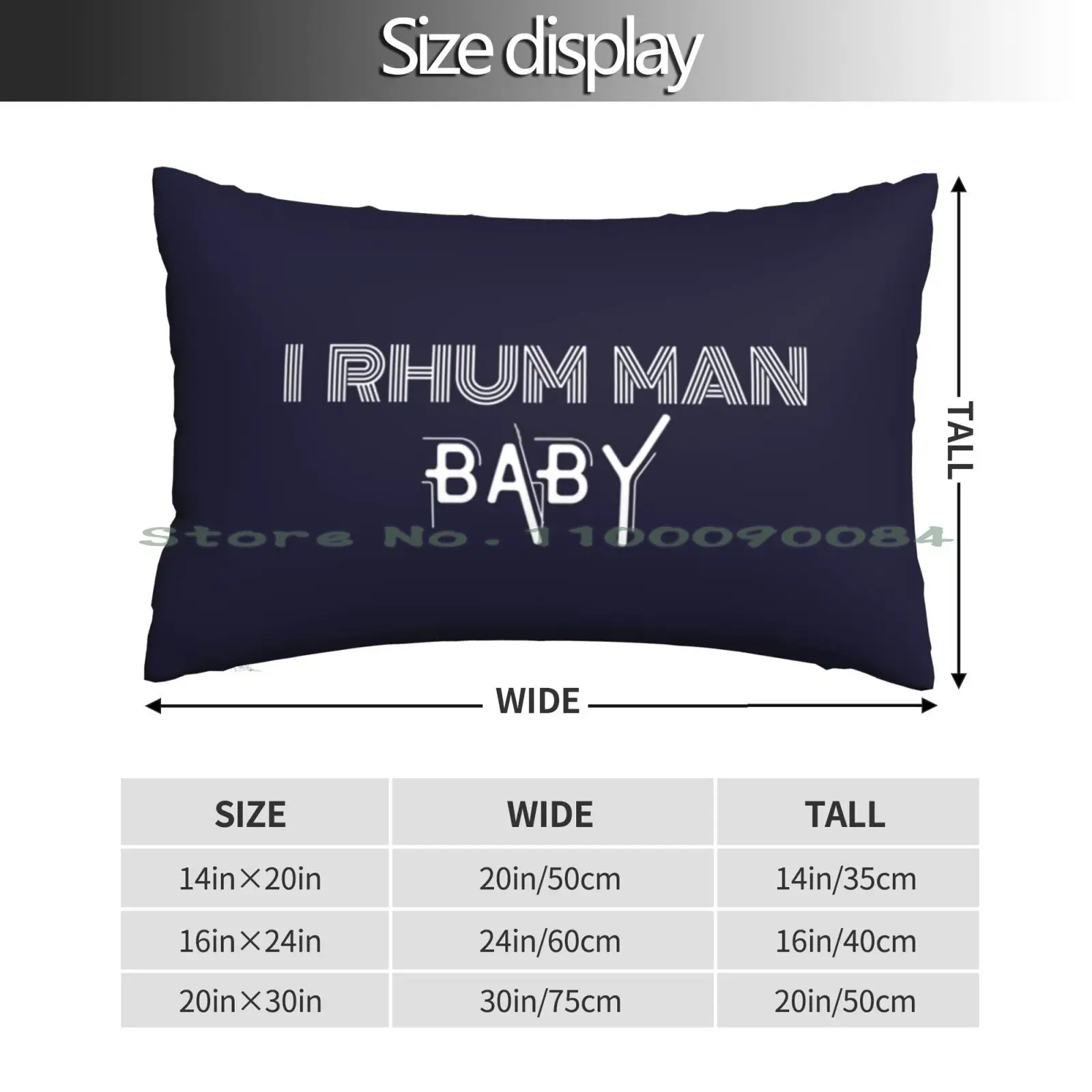 I Rhum Man Baby┃humor Pillow Case 20x30 50*75 Sofa Bedroom Alphatauri Yuki Tsunoda Women Alpha Tauri 2021 Racing Yuki Tsunoda