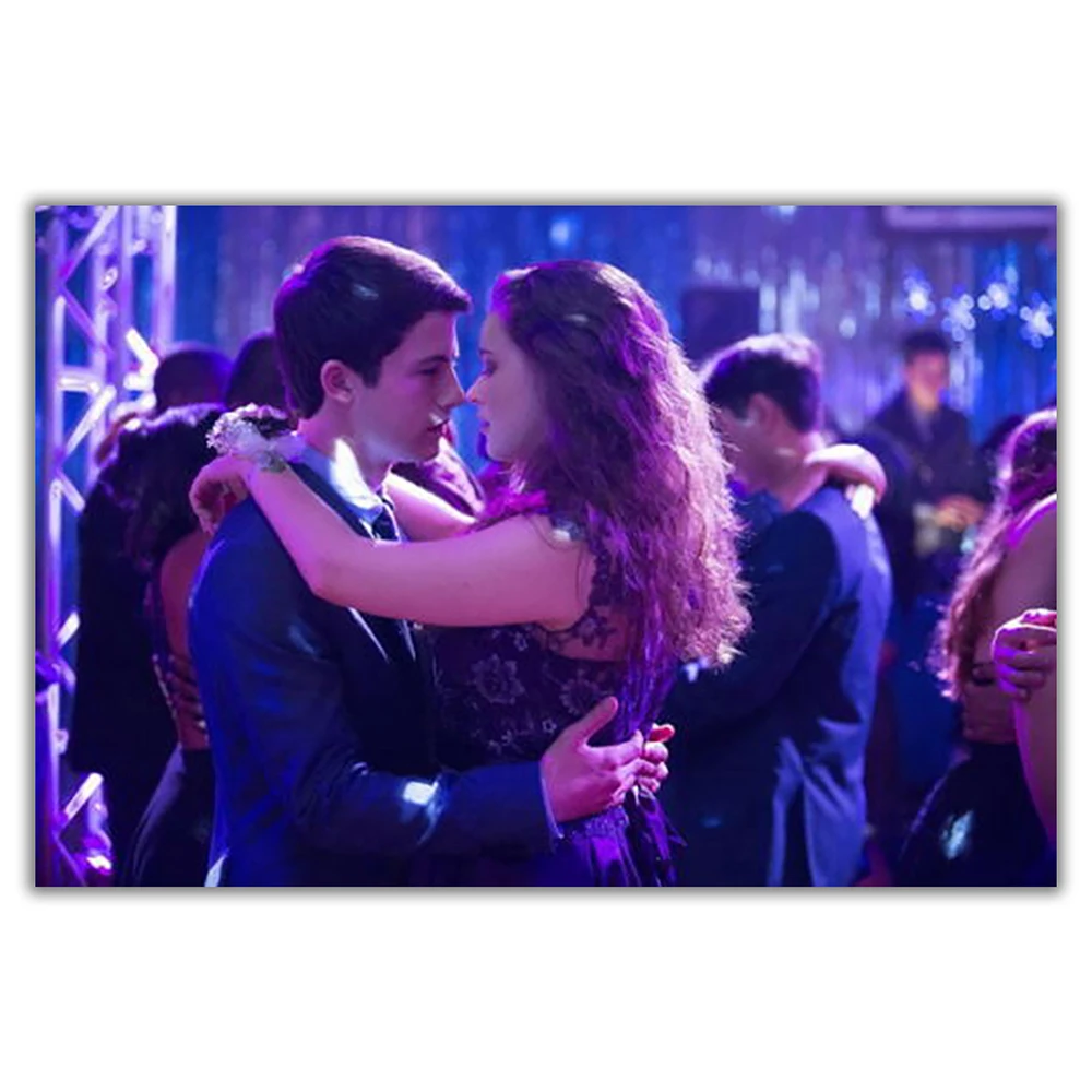 SP013 Silk Cloth Wall Poster 13 REASONS WHY Devin Druid USA TV Show Art Home Decoration Gift