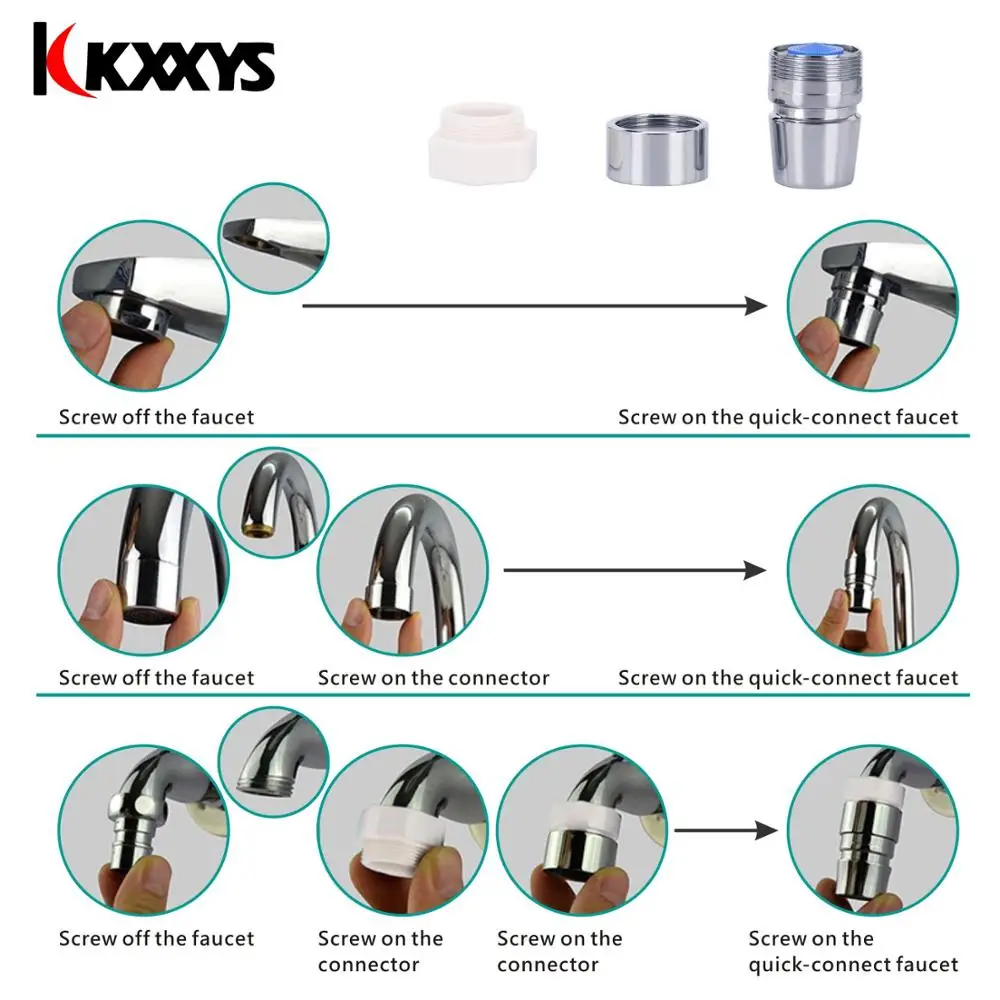 Water Dental Flosser Faucet Oral Irrigator Water Jet Floss Dental Irrigator Oral Irrigation Teeth Whitening Toothbrush Cleaning