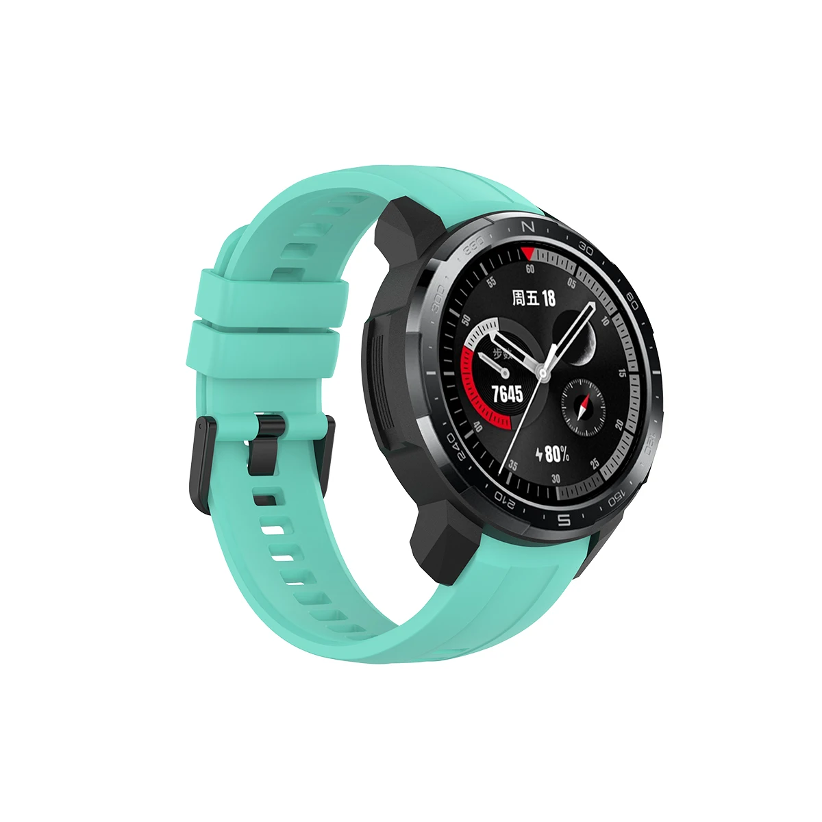 22mm pulseira de silicone para huawei honor gs pro relógio inteligente esporte pulseira de pulso para huawei honor relógio gs pro pulseira gspro