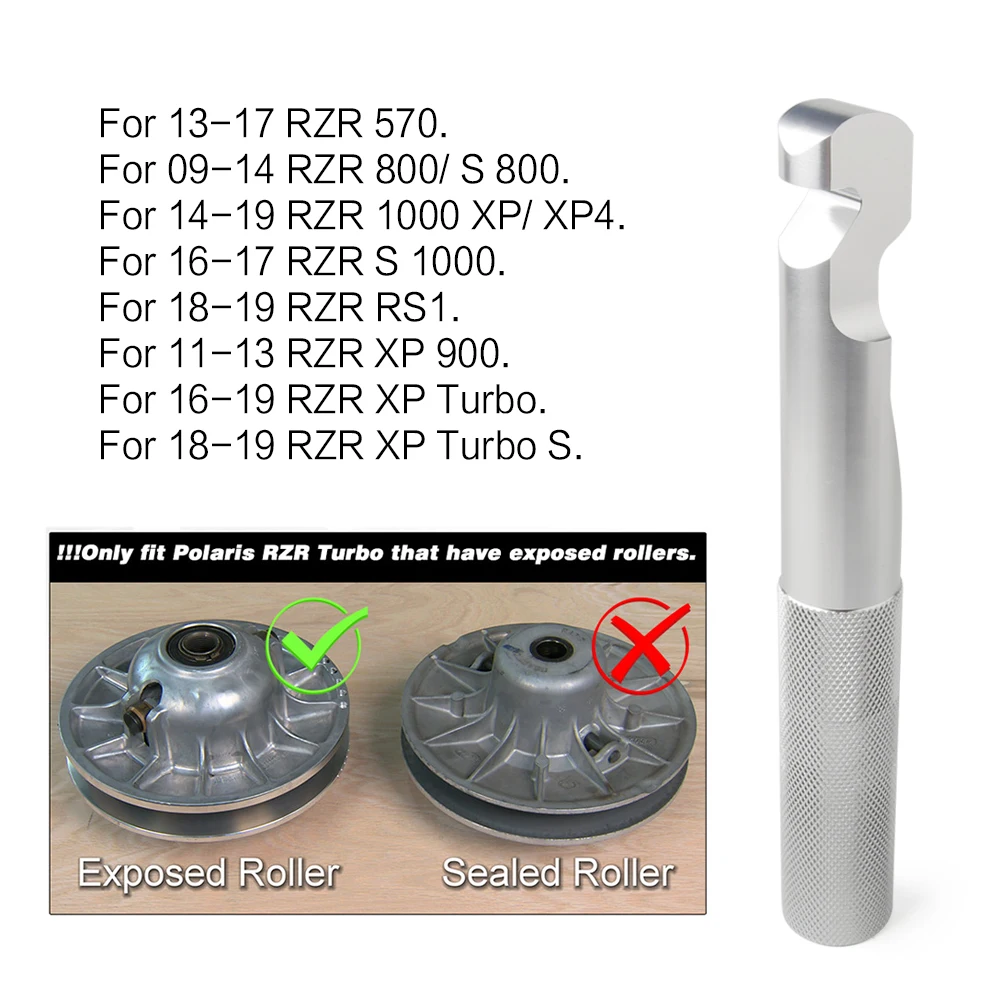 Belt Changing Removal RZR Drive/CVT Belt Tool CNC Billet Aluminum for Polaris RZR XP 570 800 900 1000 Turbo