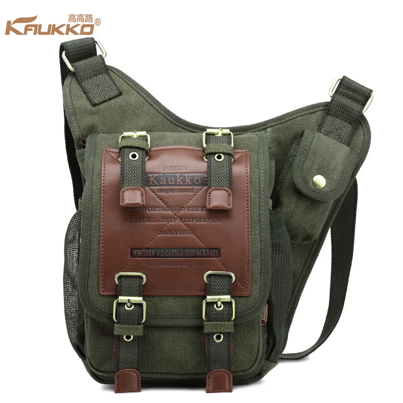 Vintage Nylon Canvas Men's Messenger Bag Casual Shoulder Bag Crossbody Bags For Men Travel Bags Handbags Male Bolsa