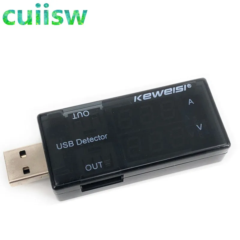 أحمر + أزرق مزدوج USB الجهد الحالي شحن كاشف تستر بطارية الفولتميتر مقياس التيار الكهربائي شاحن الطبيب