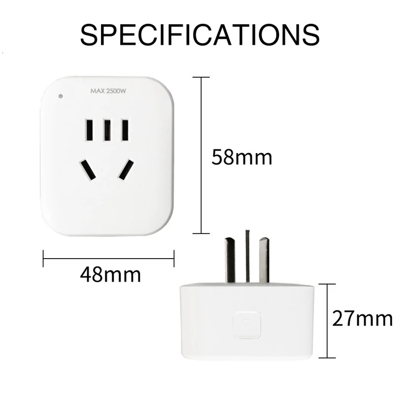 WiFi Smart Socket Power AU Plug Mobile APP Remote Control Work with Amazon Alexa Google Home Energy Monitor No Hub Required