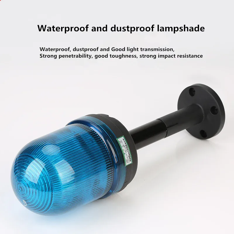 Diameter 90mm Led Three-Color In 1 layer Signal Lamp Waterproof dustproof Warning Light For Industrial Machine Alarm Safety Lamp