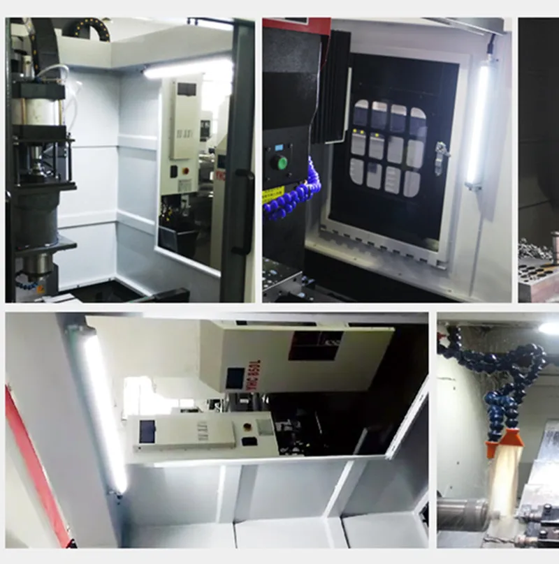 Imagem -06 - Lâmpada de Máquina de Trabalho Tridimensional à Prova d Água à Prova de Explosão à Prova de Poeira Ip68 Cnc Centro de Usinagem Lâmpada de Trabalho em Torno