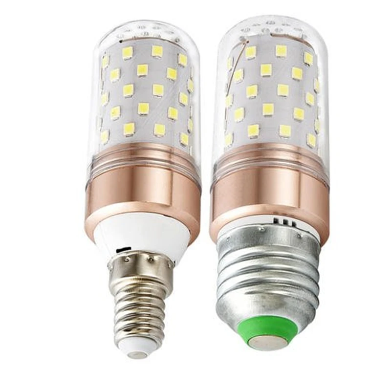 Imagem -05 - Lâmpada Milho E27 10 Peças Ampola Led E14 12w 16w Smd2835 220v Branco Quente Frio para Iluminação Doméstica