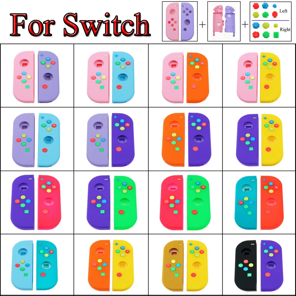 

For Nintendo Switch NS Joy Con Replacement Housing Shell Cover Nintend Switch NX JoyCons Controller Joystick Housing Shell Case