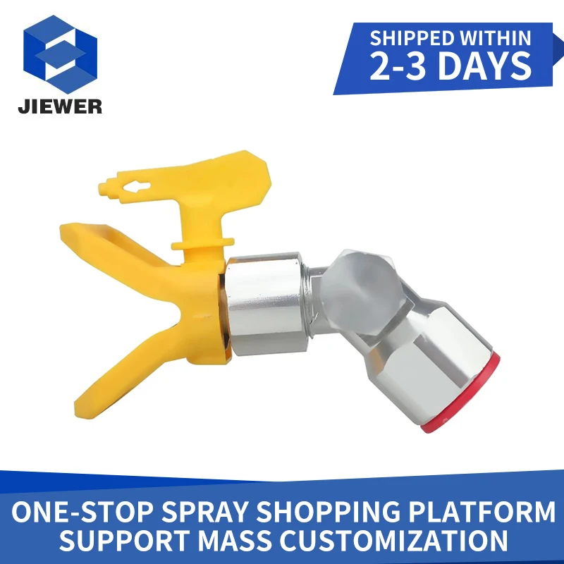 

7/8" F-7/8" M Universal Swivel Joint with Sprayer Base Guard & 517 Tip of Airless Spraying Machine Sprayer for Airless Spray Gun