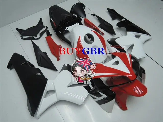 

Лидер продаж, красно-белые Обтекатели F5 для Honda CBR600RR F5 2005 2006 F5 ABS Обтекатели для мотоциклов аксессуары