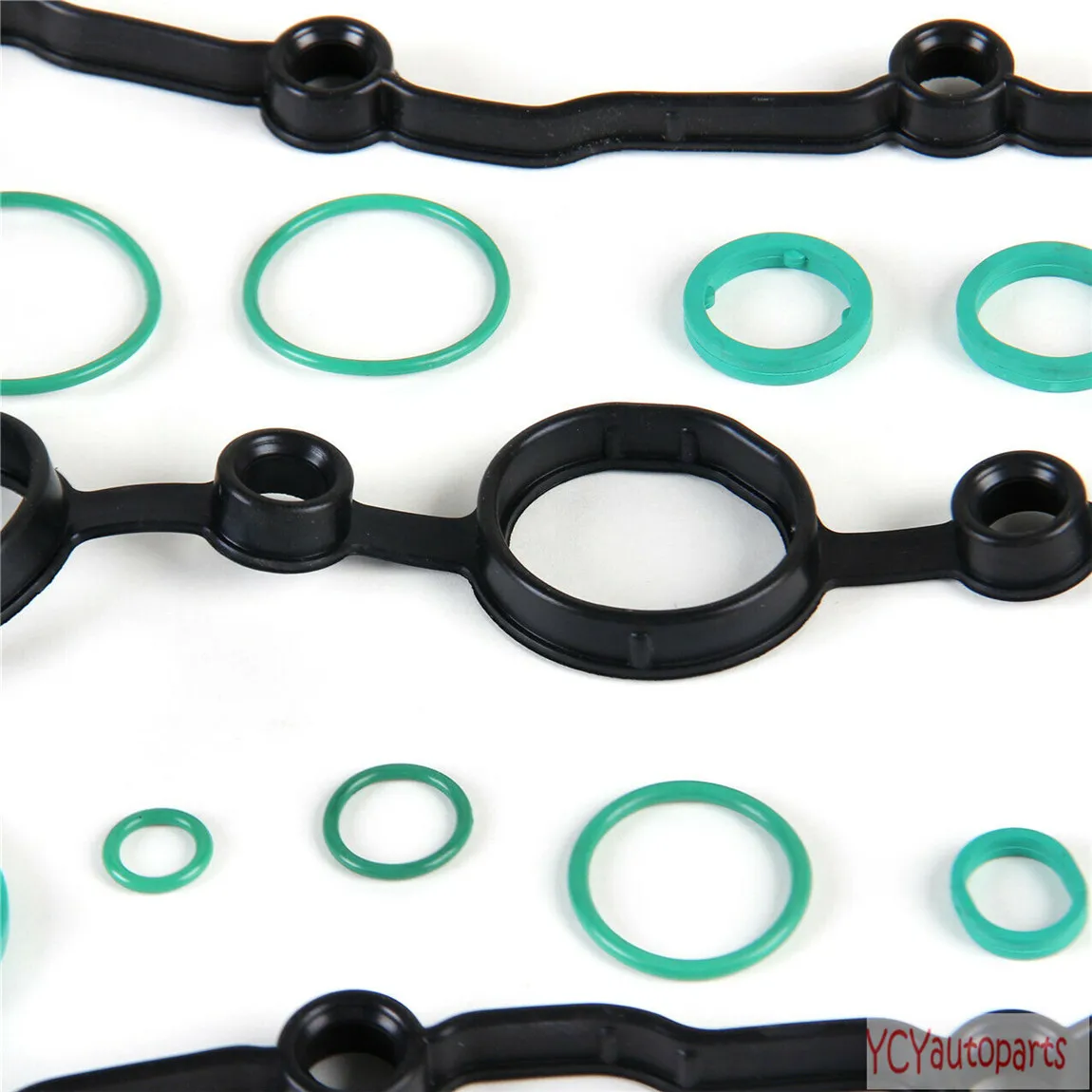 Engine Cylinder Valve Cover Gaskets Seals Rebuilding Kit For Audi A6 05-08 2.4L BDW