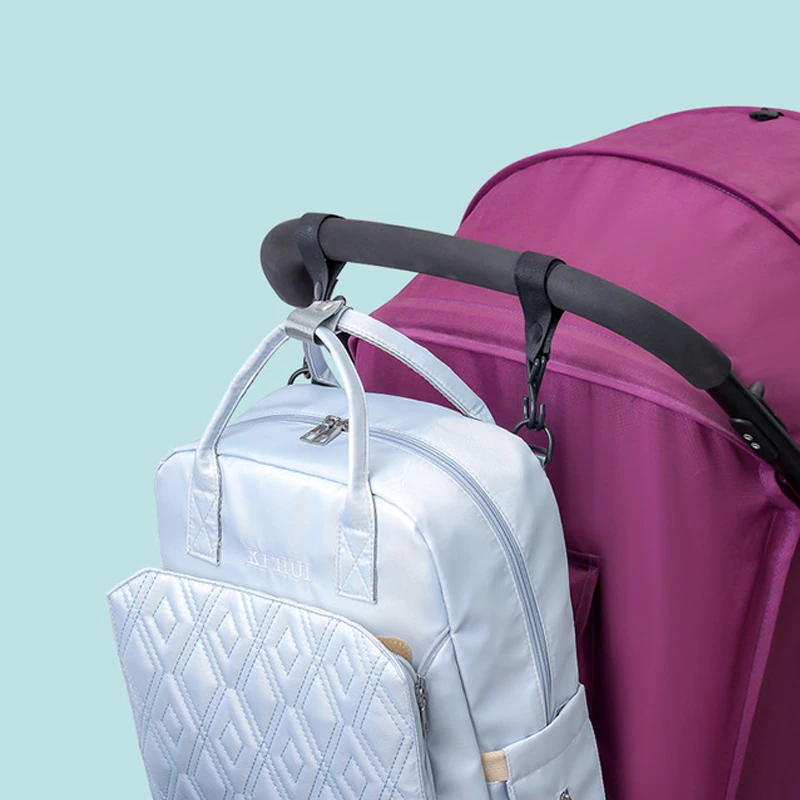 Bolsa de pañales de gran capacidad para mamá, mochila impermeable de viaje al aire libre, bolsa de maternidad para pañales de bebé, bolsa de viaje