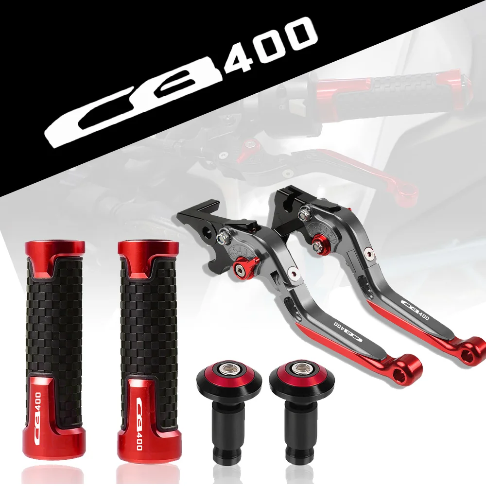 

For Honda CB400 Motorcycle Brake Clutch Levers Handlebar Hand Grips CB 400 CB400SF CB400 VTEC 1992 1993 1994 1995 1996 1997 1998