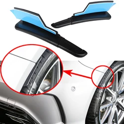 Black Rear Bumper Cover Trim Fender Flare Extension Wheel Eyebrow For Mercedes W176 A160 A180 A200 A250 A45 AMG 2013-2019