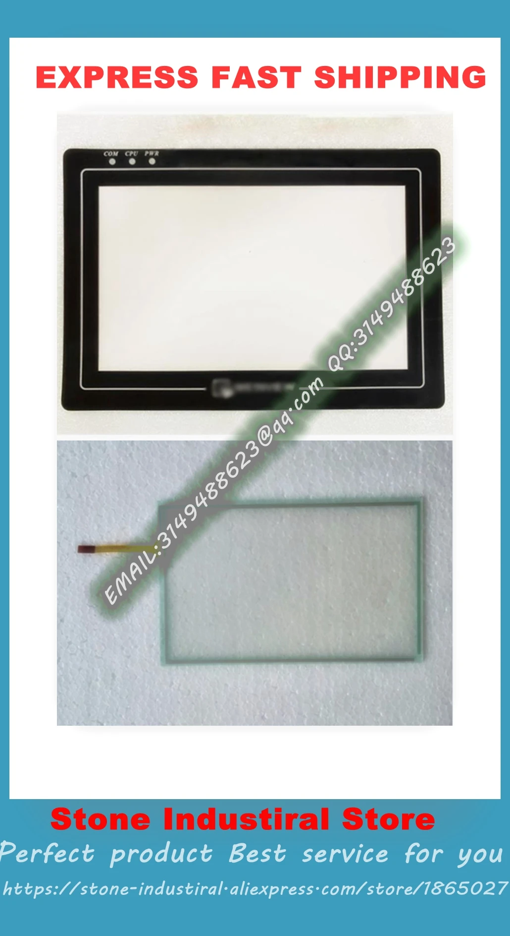 MT6070 MT6070IH MT6070IH2 MT6070IH3 MT6070IH5 Touch Glass Touch-pad HMI Panel New Eview Touch Mask