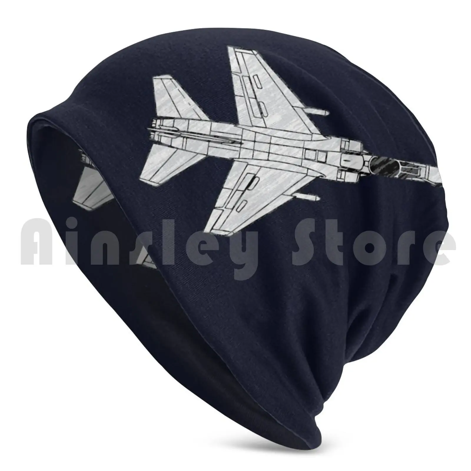 Mirage F 1 Fighter Plane Beanies Pullover Cap Comfortable Mirage F 1 Fighter Plane French Air Force