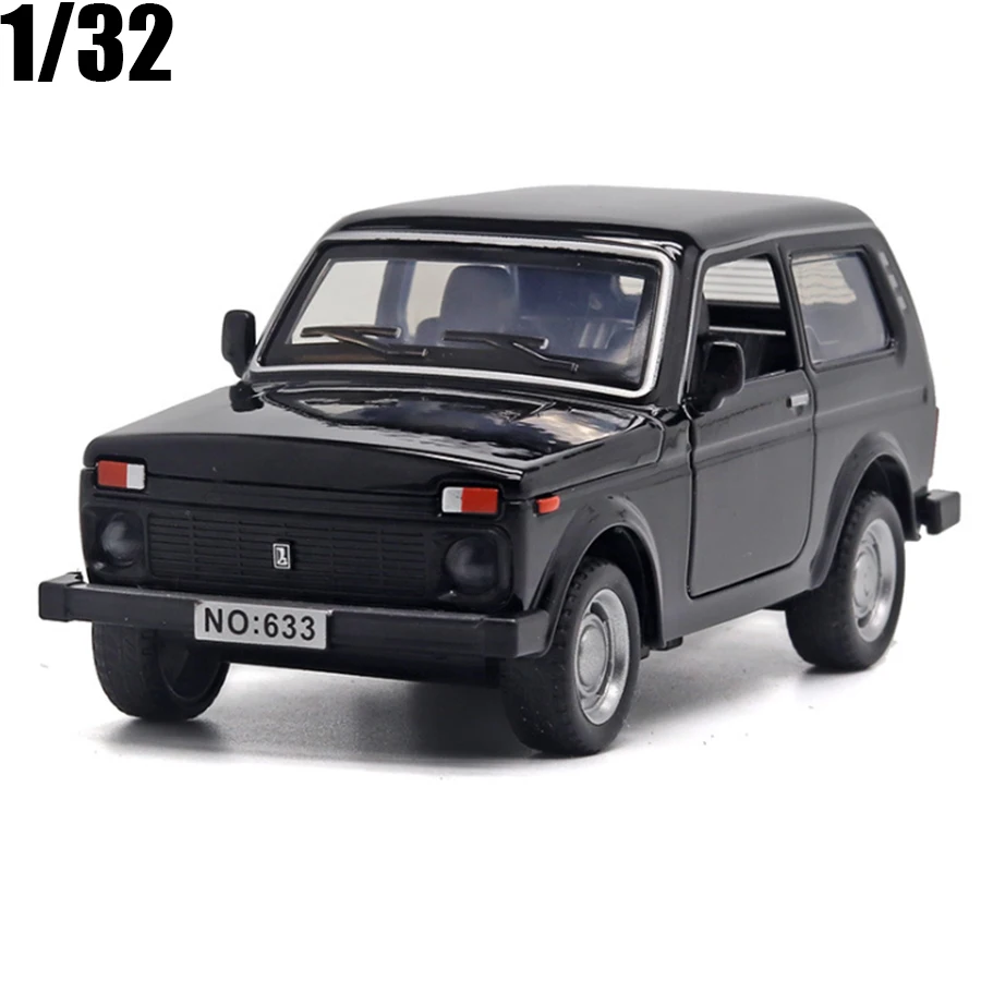 1:32 Classic Car Russia LADA NIVA Alloy Car Diecasts Toy Vehicles Metal Toy Car Model Simulation Childrens Toy Gift Collection