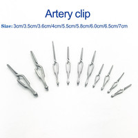 Arterial venous clamping micro-device clip-down device temporary blocking clip Veterinary Surgical Instruments