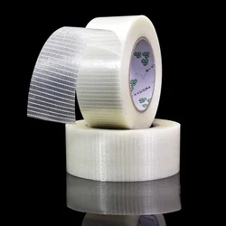 YX 25M Grid Fiber Tape DIY Model Super Strong Mesh Adhesive Tape Single Sided Tape For Mold Home Appliance Bundled Fixed