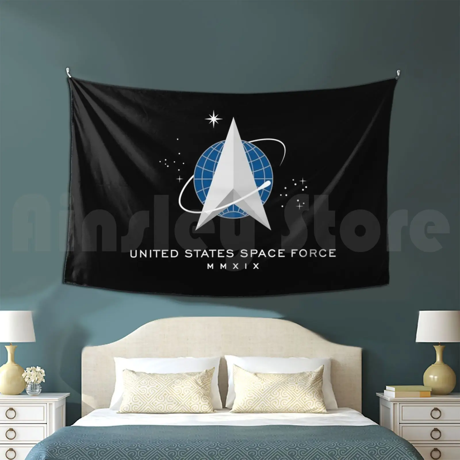 United States Space Force Customized Tapestry United States Space Force Us Space Force Space Force