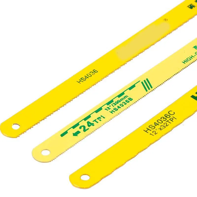 JRF High Speed Steel Flexible Hacksaw Blade Woodworking Saw Blade 300mm Saw Steel Blade