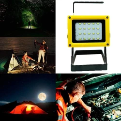 Rechargeable Portable LED Work Light with Stand 20LEDs,35W, LED Flood Lights for Outdoor Camping Hiking Emergency Car Repairing