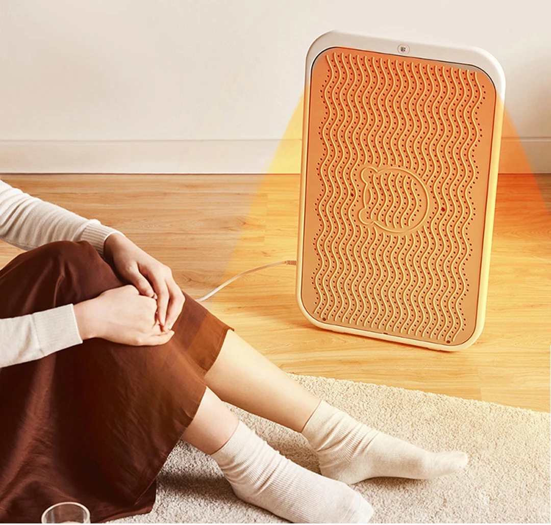 Graphene Heater Vertical Foot Warmer Four-speed Adjustment To Quickly Heat The Air  Waterproof And Power-off Protection Home