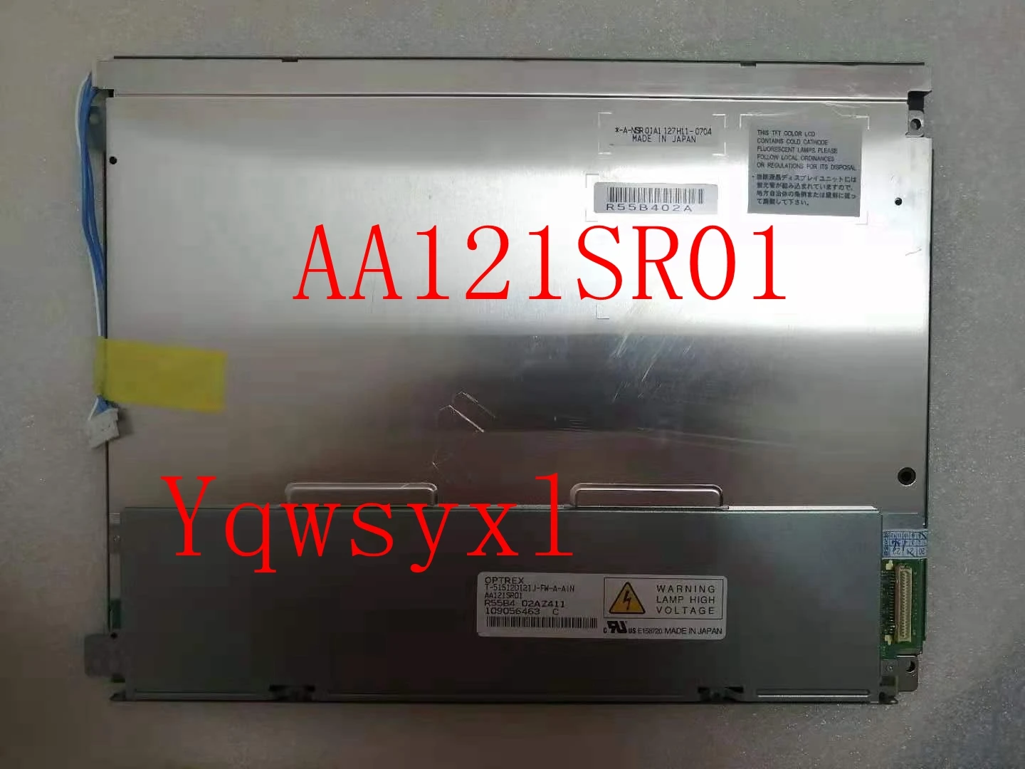 Yqwsyxl Original 12.1 inch Industrial LCD PANEL AA121SR01 spot For Mitsubishi industrial LCD screen Replacement