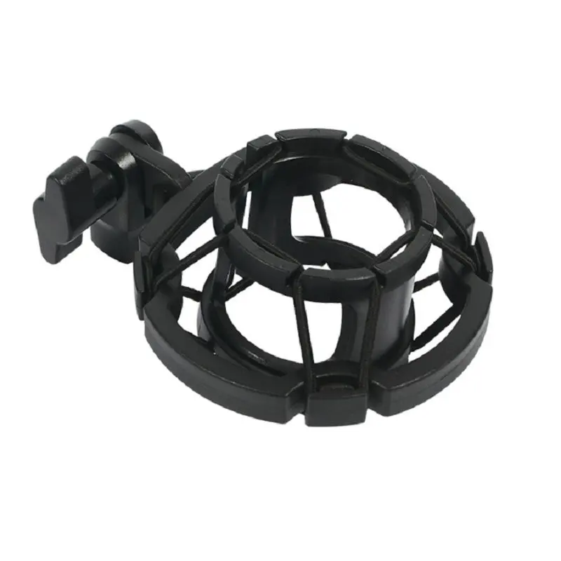 ستوديو العالمي البلاستيك ميكروفون صدمة جبل منصة الميكروفون ل BM 800 700 تسجيل الميكروفونات مكثف حامل هيئة التصنيع العسكري كليب