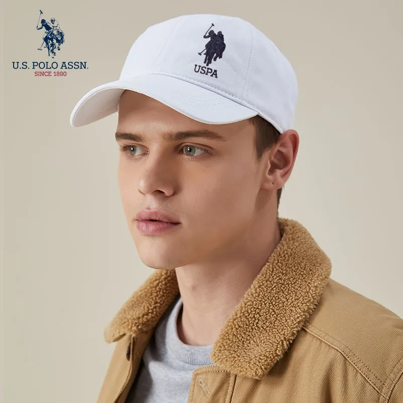 U.s. Polo Assn.2024 New Couple Baseball Caps Fashion Six colors Embroidery Standard Cotton Adjustable Hats For Men And Women