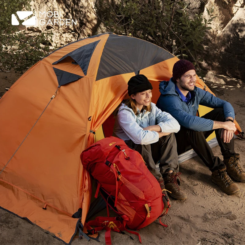 Imagem -06 - Tenda de Acampamento com Saia de Neve à Prova de Vento Impermeável Dupla Camada ao ar Livre Estações ls 210t 23 Pessoas