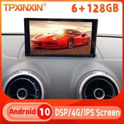 IPS Android 13.0 128GB Car Radio For Audi A3 8V S3 Q2 B9 2010-2019 Multimedia Player GPS Navi Auto Stereo Tape Recoder Head Unit