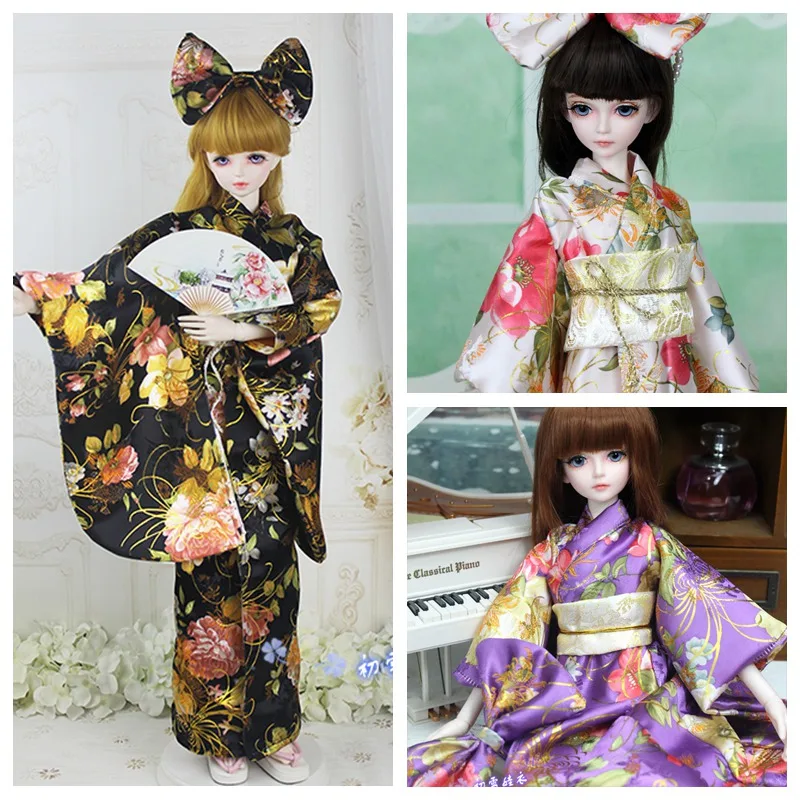 1/6 1/4 1/3 BJD Accessories doll clothing  Japanese Kimono yukata for BJD/SD YOSD MSD,not include doll,shoes,wig and other E2538