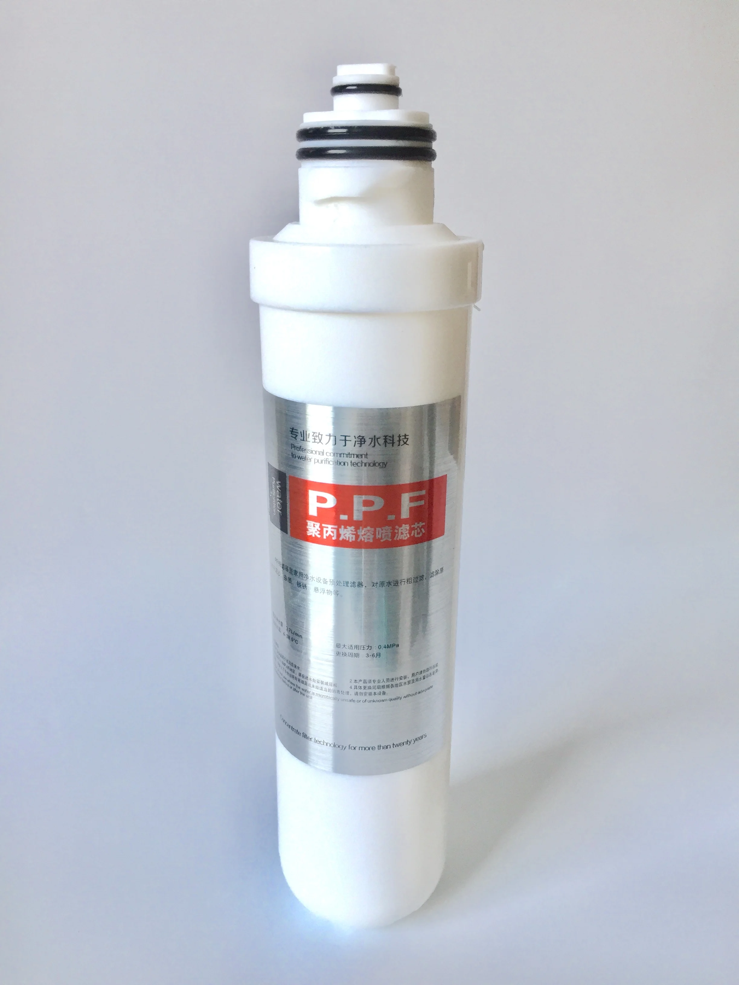 Специальный ввинчивающийся порт, картридж фильтра PPF (1 микрон), водяной фильтр, полипропиленовая свеча/ПП хлопок специально для NSW-CWF401M3/ NSW-CWF401M1