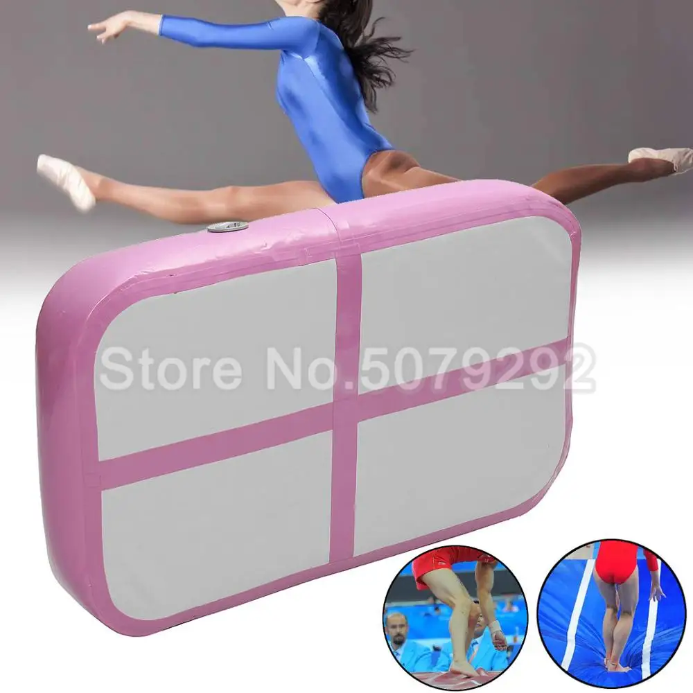 

Free shipping Free Pump Inflatable Mini Airtrack Muti-Color Inflatable Air Block/Air Board Cheap Air Track Gymnastics DWF