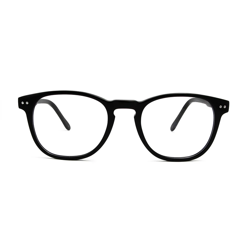 Acetate Transparent Eye Glasses For Women Mens Vintage Big Round Gray Clear Eyeglasses Frame For Men Optical Eyewear oculos