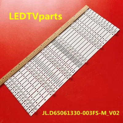 

611mm LED Backlight strip 6 lamp For Hisense 65'' TV 65H6E 65H6D JL.D65061330-003FS-M_V02 003ES H65A6100 HSSO-656100795EU